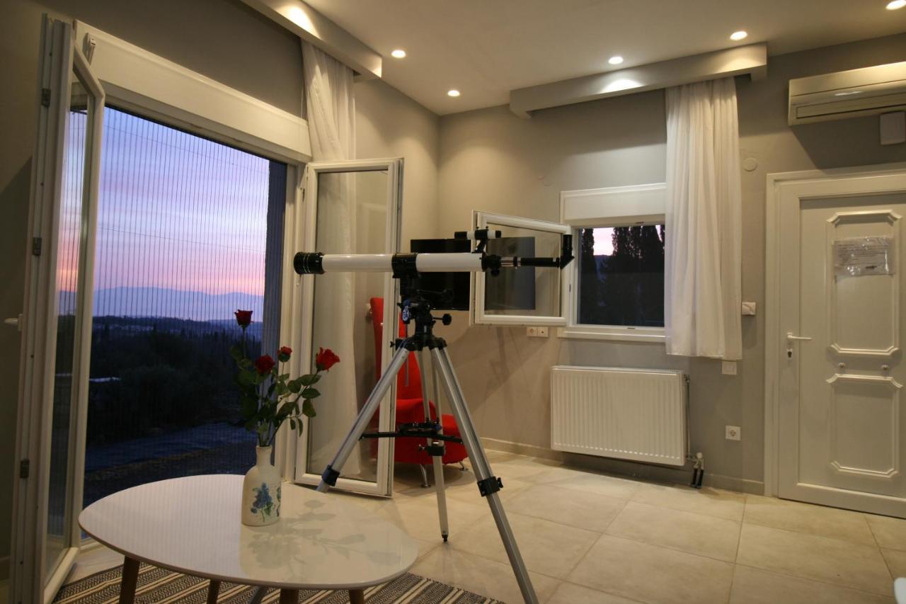 Corfu Luxury Apartment, Tranquility, Mountain & Sea Views อากิออส กอร์ดิออส ภายนอก รูปภาพ